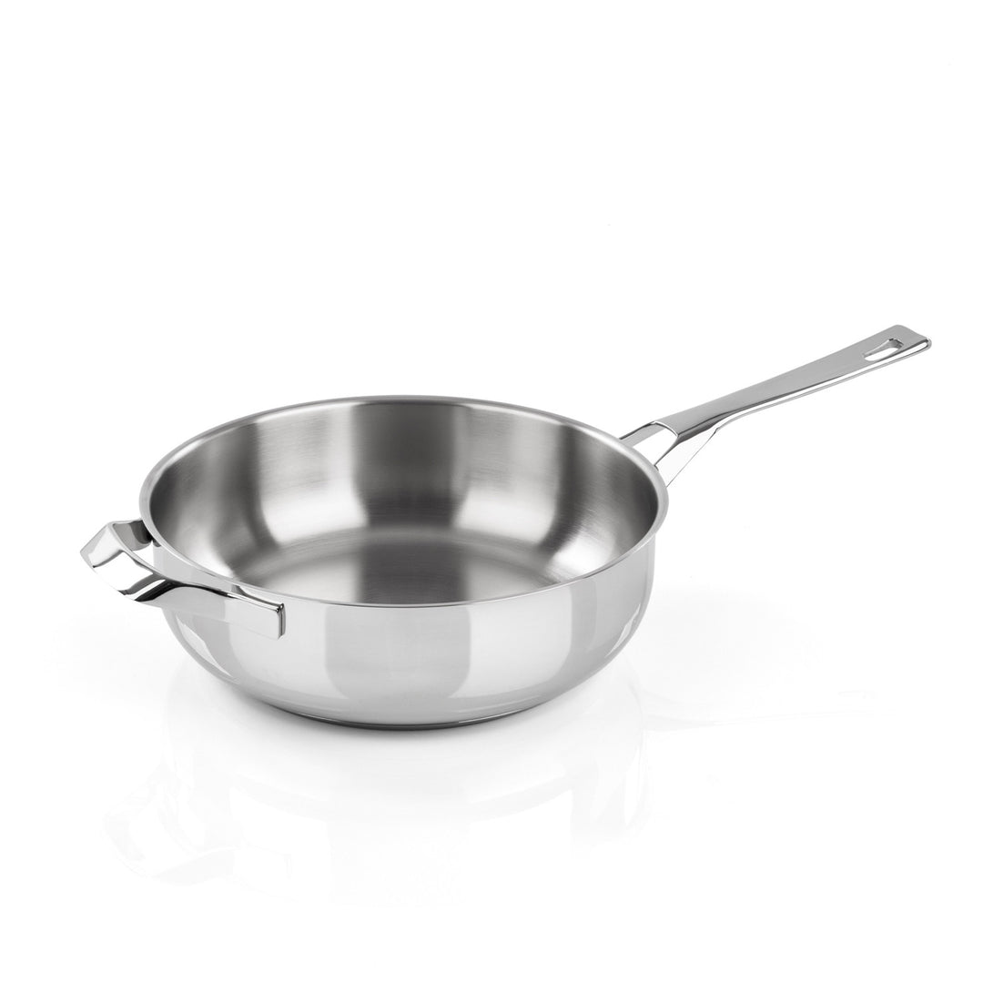 BARAZZONI Sauteuse MY POT Acier inoxydable 28 cm avec couvercle 4,4 L