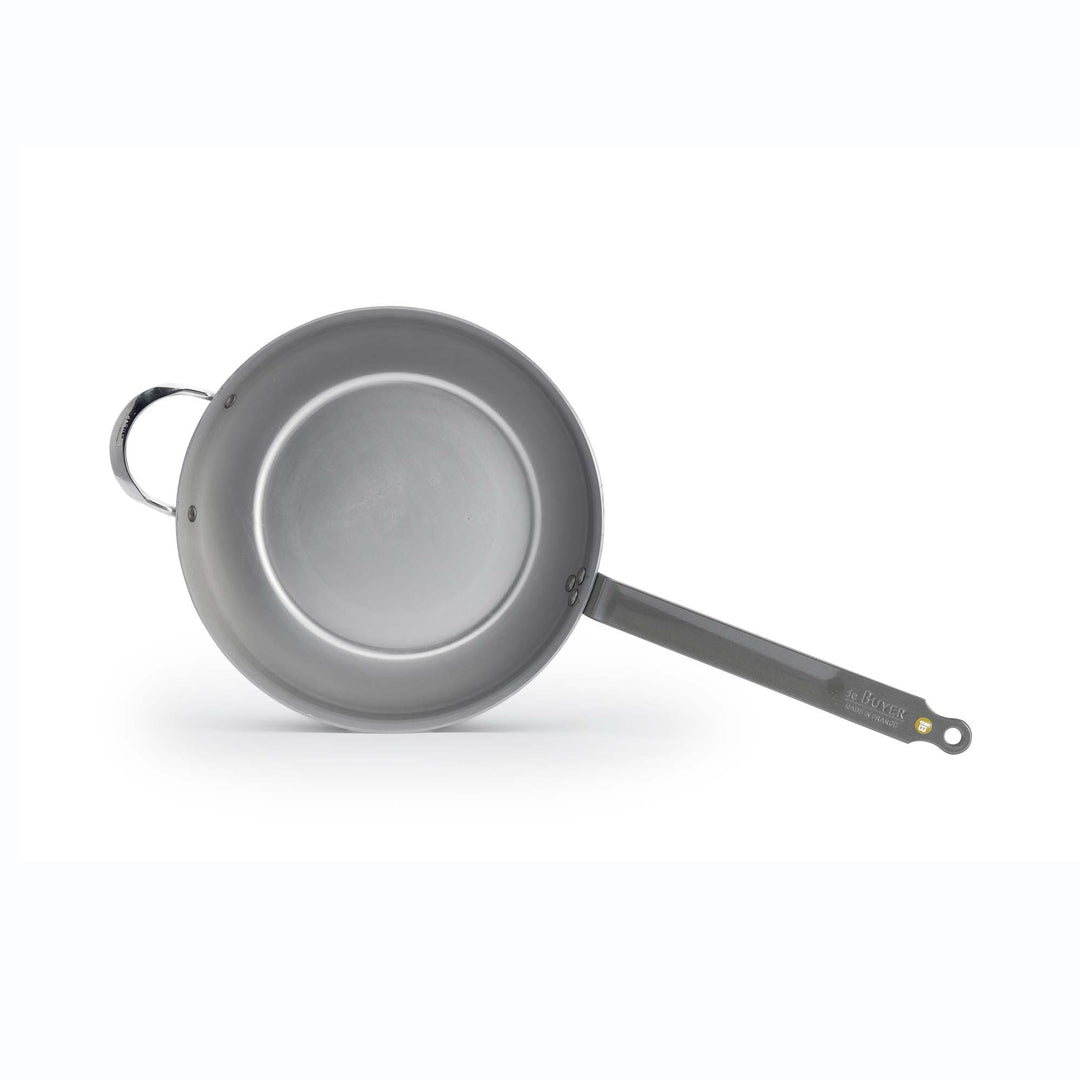 DE BUYER iron country pan MINERAL B ELEMENT 32 cm deep skillet