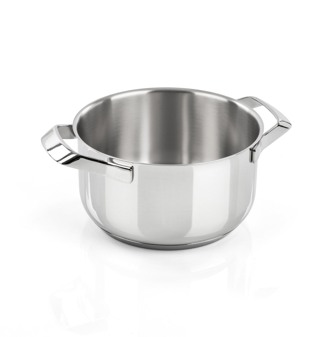 BARAZZONI Kochtopf MY POT Edelstahl 20 cm mit Deckel 3 L