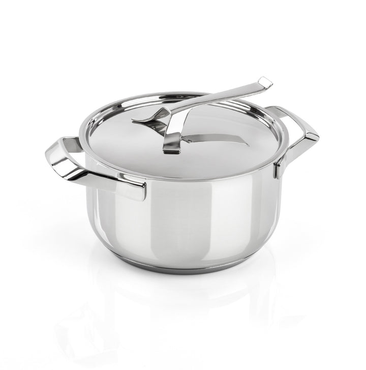 BARAZZONI casserole MY POT stainless steel 16 cm with lid 1.4 L