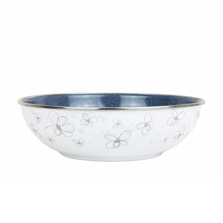 BELIS steel enamel bowl PREMIUM 26 cm WHITE