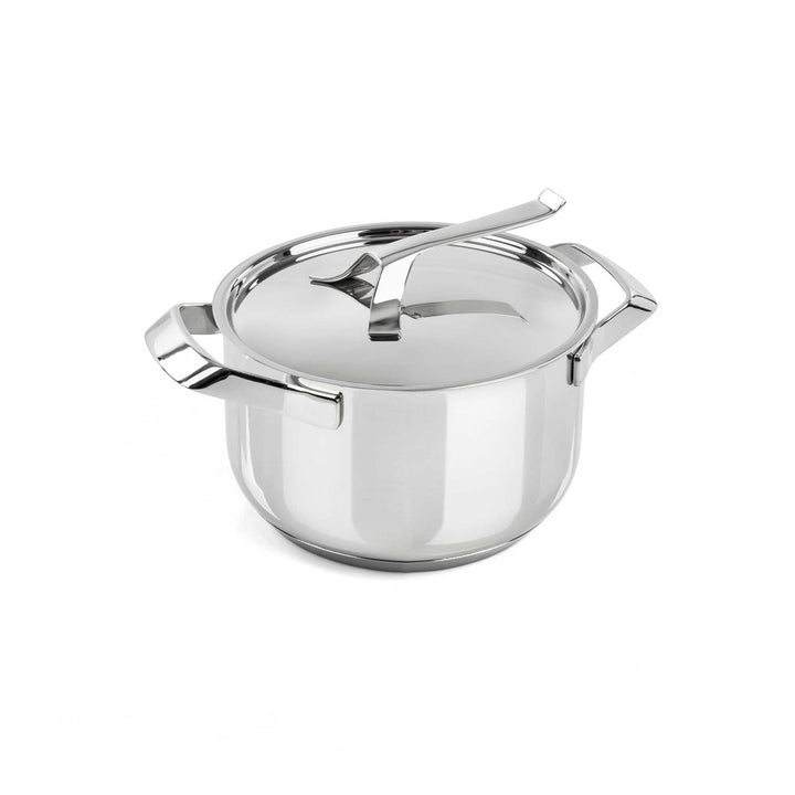 BARAZZONI Kochtopf MY POT Edelstahl 16 cm mit Deckel 1,4 L