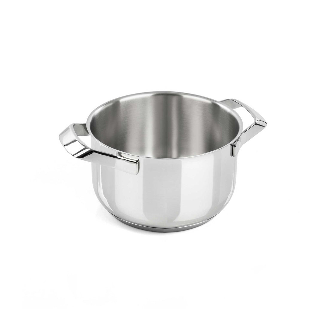 BARAZZONI casserole MY POT stainless steel 16 cm with lid 1.4 L