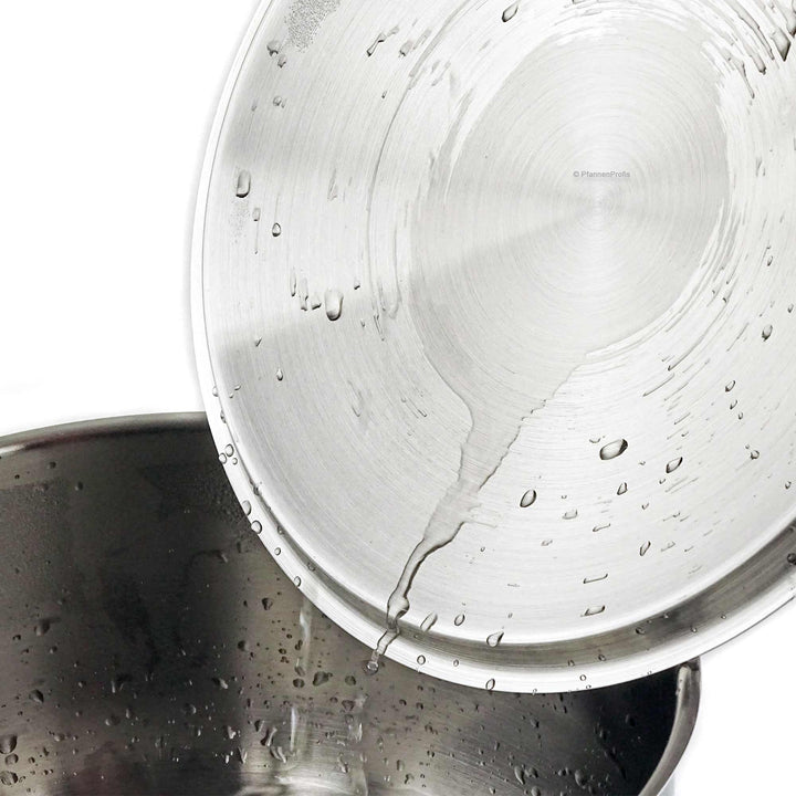 BARAZZONI sauté pan MY POT stainless steel 28 cm with lid 4.4 L