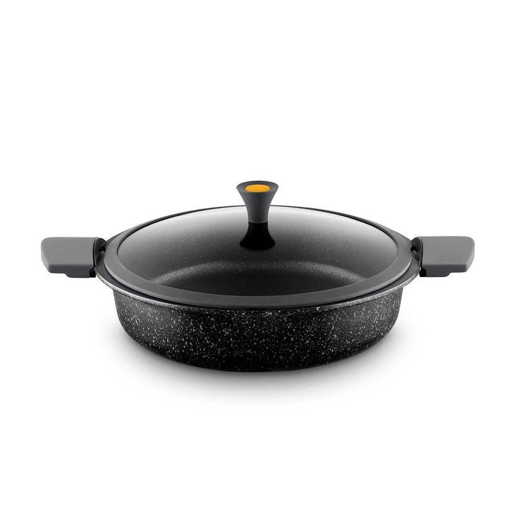 CASTEY mijoteuse en fonte d'aluminium VULCANO 26 cm cocotte basse 