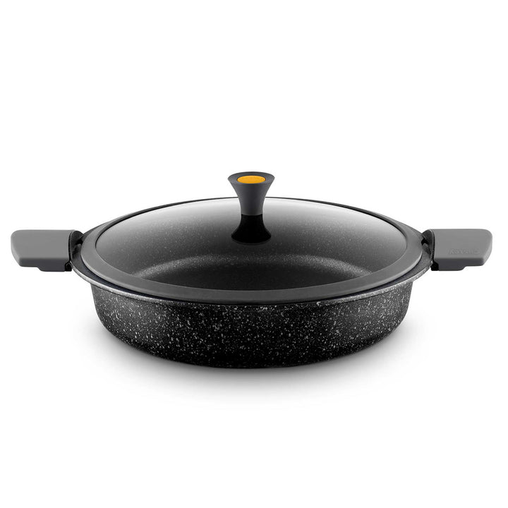 CASTEY mijoteuse en fonte d'aluminium VULCANO 30 cm cocotte basse 