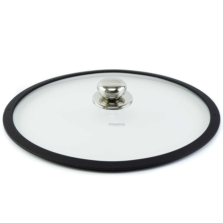 CASTEY ovenproof glass lid 36 cm with silicone rim