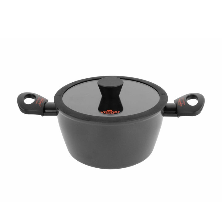 VITRINOR Stahl-Emaille Topf Antihaft CHEF COLLECTION 20 cm 3,3L