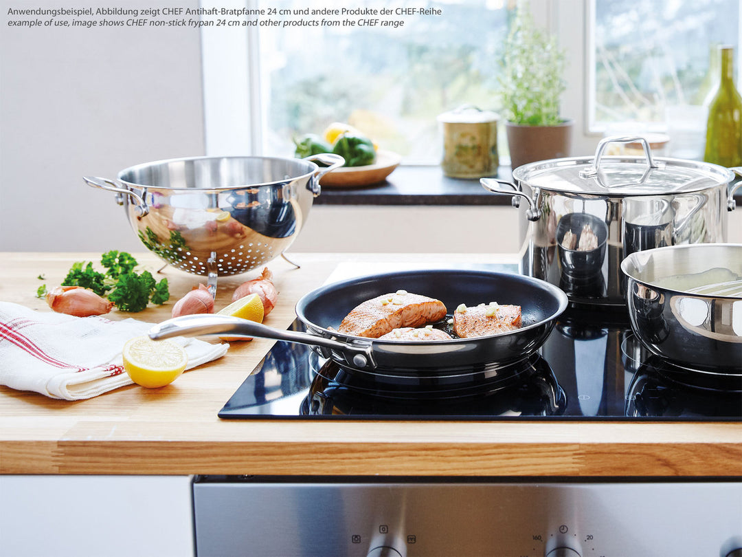 non-stick frying induction 28 – stainless pan cm