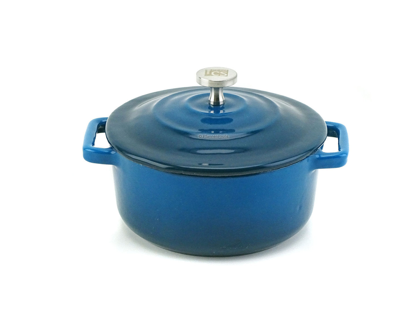 small cast iron cocotte pot 14 cm purple Dutch Oven – pfannenprofis.com