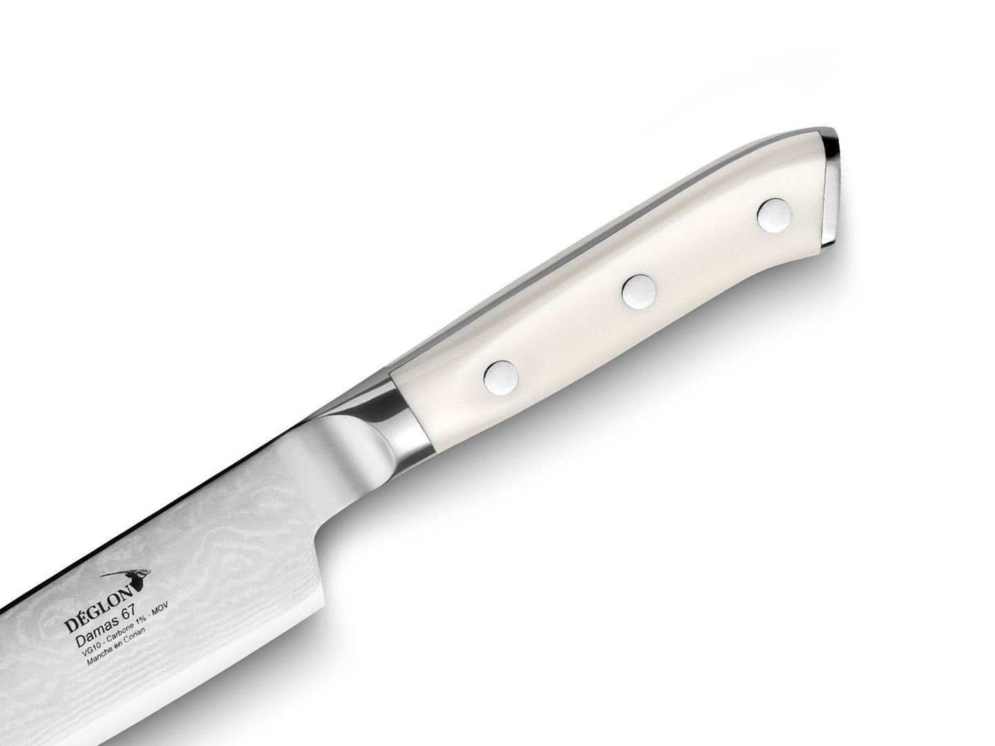 Couteau de cuisine Damas 20 cm Damas acier Inox Deglon