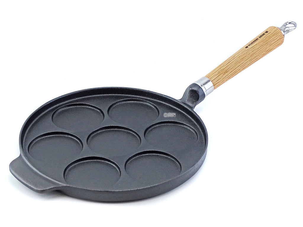 Mini/ Small Preseasoned Cast Iron Frying Pan Square Pancake / Egg Griddle  Skillet